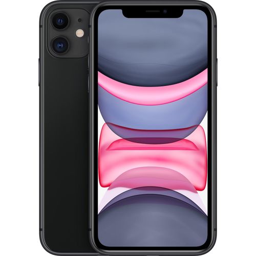 0194252099223 - iPhone 11 - Smartphone - Dual-SIM - 4G Gigabit Class LTE - 128GB - GSM - 61 - 1792 x 828 Pixel (326 ppi (Pixel pro )) - Liquid Retina HD display (12 MP Vorderkamera) - 2 x Rückkamera - Schwarz (MHDH3ZD A)