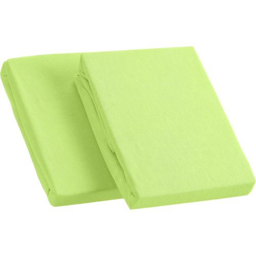 2100000792870 - Frottee Spannbetttuch im Doppelpack grün ca 90 – 100 x 200 cm 2100000792870 - Frottee Spannbetttuch im Doppelpack grün ca 90 – 100 x 200 cm