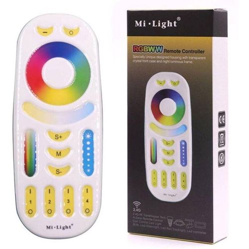 6970602181503 - Fernbedienung rf für LED-Dimmer rgb+cct 4 Zonen MiBoxer FUT092 Weiß