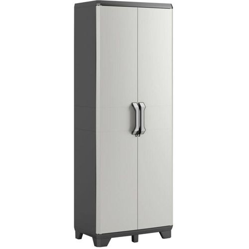 8719883751795 - - Universalschrank Gear Schwarz und Grau 182 cm Grau