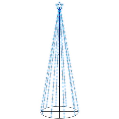 8720287017936 - Vidaxl - LED-Weihnachtsbaum Kegelform Blau 310 LEDs 100x300 cm Blau