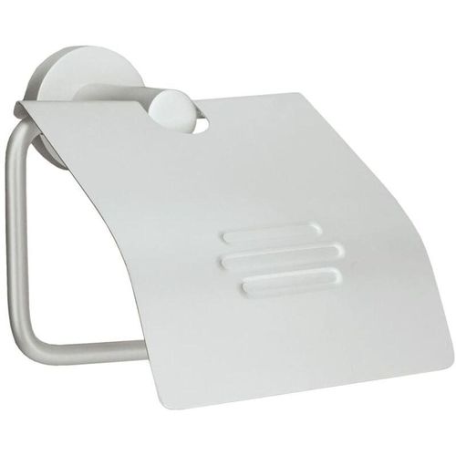 4004478325807 - - Toilettenpapierhalter mit Deckel Apollo Aluminium Silber