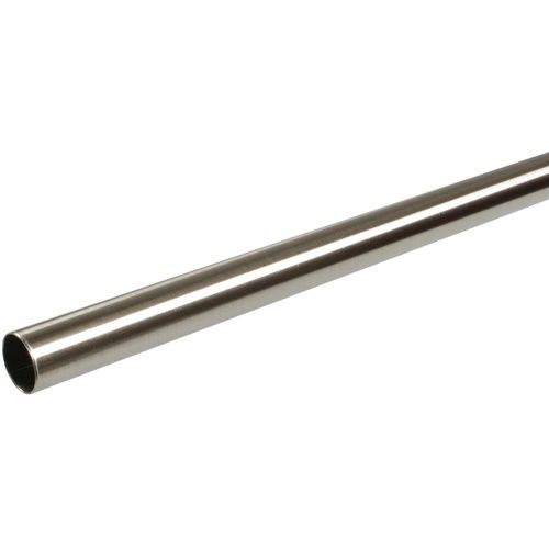 4016318191664 - Gardinenstange Gardinenstangen Gr L 240 cm Ø 16 mm 1 läufig silberfarben (edelstahlfarben) 4016318191664 - Gardinenstange Gardinenstangen Gr L 240 cm Ø 16 mm 1 läufig silberfarben (edelstahlfarben)