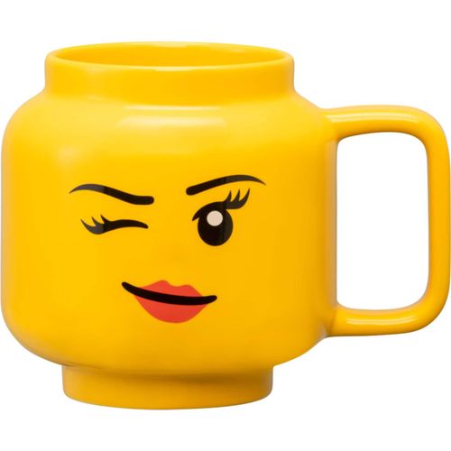 5711938247621 - Room Copenhagen Tasse LEGO Keramiktasse Winking Girl groß 5711938247621 - Room Copenhagen Tasse LEGO Keramiktasse Winking Girl groß