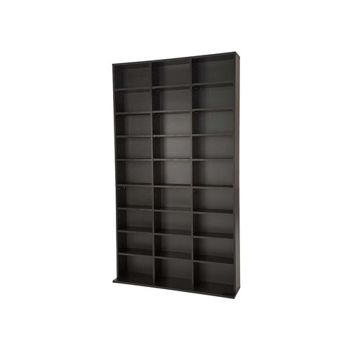 4260435992059 - tectake® CD DVD Regal in Holzoptik höhenverstellbare und herausnehmbare Zwischenböden 180 x 102 x 235 cm 4260435992059 - tectake® CD DVD Regal in Holzoptik höhenverstellbare und herausnehmbare Zwischenböden 180 x 102 x 235 cm