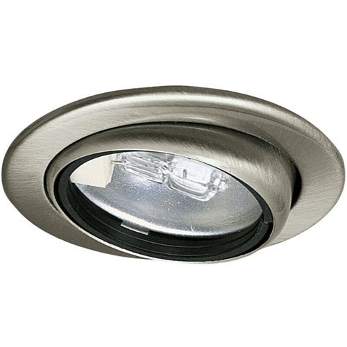 4000870984741 - Möbeleinbauleuchten Micro Line Swivel schwenkbar rund 69mm max 20W 12V dimmbar Eisen gebürstet