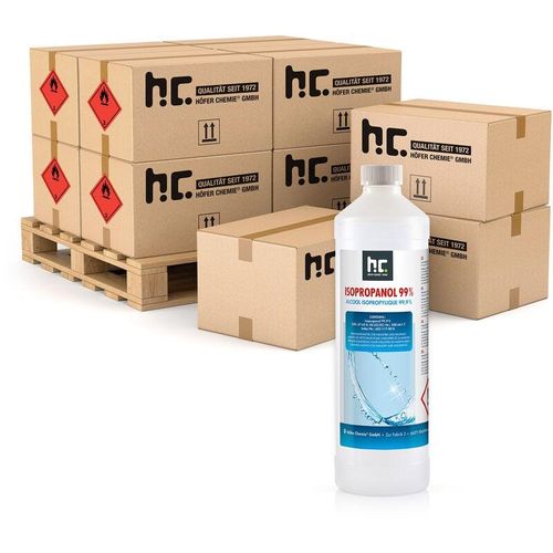 4250463124201 - Höfer Chemie Gmbh - 240x 1 l Isopropanol 999% in 1 Liter Flaschen