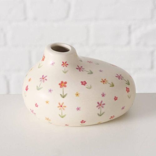 5902973442007 - Boltze Gruppe - Kleine Blumenvase blümi mit zarten Blumen