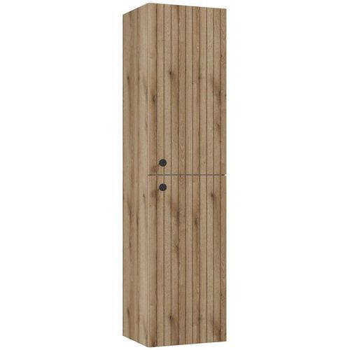 4066075175636 - Hochschrank 35 cm breit Eiche RIVA-107 - braun