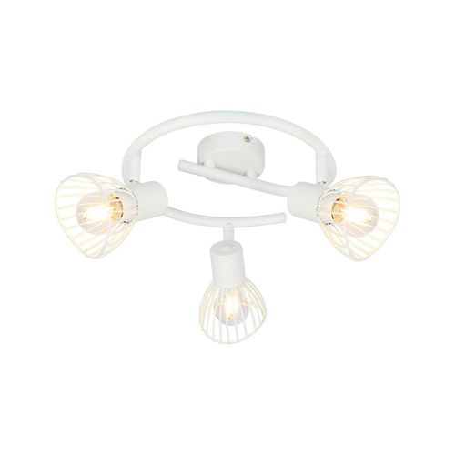 4004353334689 - Lampe Elhi Spotspirale 3flg weiß 3x D45 E14 40W geeignet für Tropfenlampen (nicht enthalten) Köpfe schwenkbar - weiß - Brilliant 4004353334689 - Lampe Elhi Spotspirale 3flg weiß 3x D45 E14 40W geeignet für Tropfenlampen (nicht enthalten) Köpfe schwenkbar - weiß - Brilliant