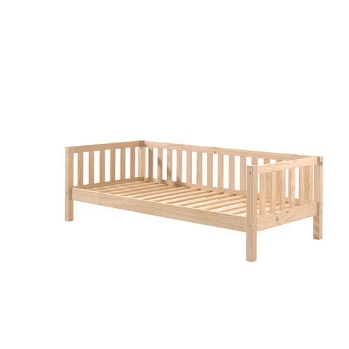5420070237222 - Kojen Bett Fritz mit Sprossenumrandung u Rolllattenrost Liegefläche 90 x 200 versch Ausführungen Milky White lackiert 5420070237222 - Kojen Bett Fritz mit Sprossenumrandung u Rolllattenrost Liegefläche 90 x 200 versch Ausführungen Milky White lackiert