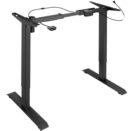 4061173024121 - tectake® Tischgestell elektrisch höhenverstellbar breitenverstellbar 85 - 129 x 65 x 71 - 121 cm 4061173024121 - tectake® Tischgestell elektrisch höhenverstellbar breitenverstellbar 85 - 129 x 65 x 71 - 121 cm