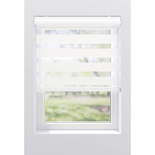4250662090079 - Doppelrollo MY HOME Greta beige (beige beige weiß) Rollos 240cm stufenlos positionierbar 120cm Polyester mit Kassette Befestigung mit Klemmträgern B120cm H240cm 4250662090079 - Doppelrollo MY HOME Greta beige (beige beige weiß) Rollos 240cm stufenlos positionierbar 120cm Polyester mit Kassette Befestigung mit Klemmträgern B120cm H240cm