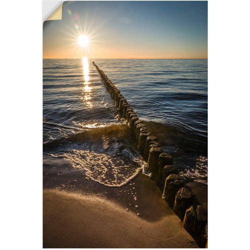 4062144662311 - Wandbild ARTLAND Buhnen und Sonnenuntergang Ostsee Bilder Gr B H 60 cm x 90 cm Wandaufkleber - Vinyl Küstenbilder Hochformat 1 St blau Kunstdrucke als Alubild Leinwandbild Wandaufkleber oder Poster in versch Größen 4062144662311 - Wandbild ARTLAND Buhnen und Sonnenuntergang Ostsee Bilder Gr B H 60 cm x 90 cm Wandaufkleber - Vinyl Küstenbilder Hochformat 1 St blau Kunstdrucke als Alubild Leinwandbild Wandaufkleber oder Poster in versch Größen