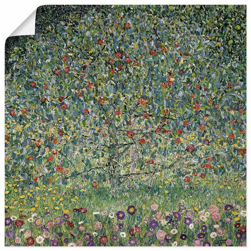 4055327540032 - Wandbild ARTLAND Apfelbaum I 1912 Bilder Gr B H 40 cm x 40 cm Poster Bäume 1 St grün Bild Leinwandbild Kunstdrucke Bilder als Alubild Leinwandbild Wandaufkleber oder Poster in versch Größen