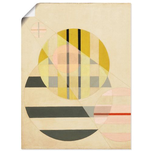 4062144285510 - Wandbild ARTLAND Z II 1925 Bilder Gr B H 60 cm x 80 cm Poster Muster 1 St gelb Bild Leinwandbild Kunstdrucke Bilder als Alubild Leinwandbild Wandaufkleber oder Poster in versch Größen