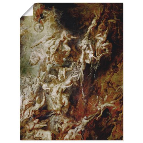 4055327946230 - Wandbild ARTLAND Höllensturz der Verdammten Bilder Gr B H 60 cm x 80 cm Poster klassische Fantasie Hochformat 1 St braun Bild Poster Bilder als Leinwandbild Wandaufkleber oder in versch Größen 4055327946230 - Wandbild ARTLAND Höllensturz der Verdammten Bilder Gr B H 60 cm x 80 cm Poster klassische Fantasie Hochformat 1 St braun Bild Poster Bilder als Leinwandbild Wandaufkleber oder in versch Größen