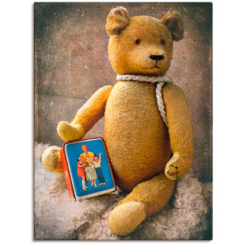 4057738020608 - Wandbild ARTLAND Teddybär mit Sparbüchse Bilder Gr B H 30 cm x 40 cm Leinwandbild Spielzeuge 1 St braun Bild Kunstdruck Leinwandbild Kunstdrucke Bilder als Leinwandbild Wandaufkleber oder Poster in versch Größen 4057738020608 - Wandbild ARTLAND Teddybär mit Sparbüchse Bilder Gr B H 30 cm x 40 cm Leinwandbild Spielzeuge 1 St braun Bild Kunstdruck Leinwandbild Kunstdrucke Bilder als Leinwandbild Wandaufkleber oder Poster in versch Größen