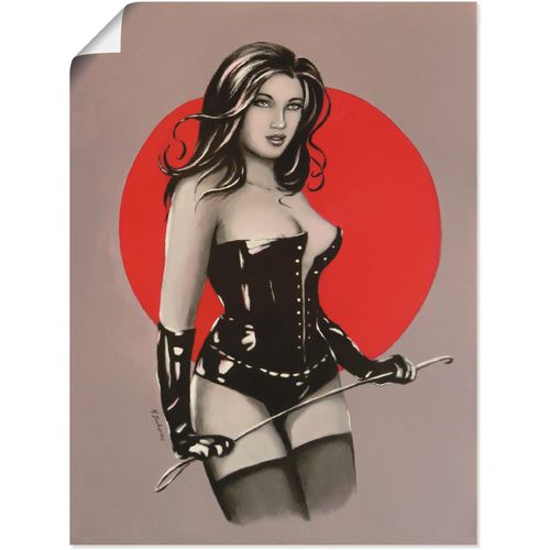 4059745746410 - Wandbild ARTLAND Mistress Herrin der Lust - Malerei Bilder Gr B H 30 cm x 40 cm Poster Frau Hochformat 1 St rot Bild Poster Bilder als Alubild Leinwandbild Wandaufkleber oder in versch Größen 4059745746410 - Wandbild ARTLAND Mistress Herrin der Lust - Malerei Bilder Gr B H 30 cm x 40 cm Poster Frau Hochformat 1 St rot Bild Poster Bilder als Alubild Leinwandbild Wandaufkleber oder in versch Größen