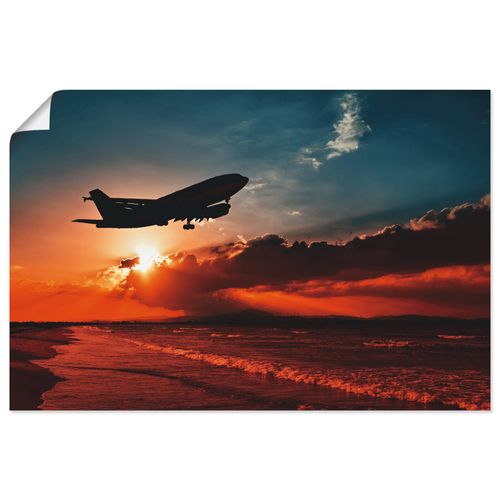 4062144038536 - Wandbild ARTLAND Startendes Linienflugzeug am Abendhimmel Bilder Gr B H 60 cm x 40 cm Poster Flugzeuge & Helikopter Querformat 1 St rot Bild Metallbild Metallbilder Bilder als Alubild Leinwandbild Wandaufkleber oder Poster in versch Größen 4062144038536 - Wandbild ARTLAND Startendes Linienflugzeug am Abendhimmel Bilder Gr B H 60 cm x 40 cm Poster Flugzeuge & Helikopter Querformat 1 St rot Bild Metallbild Metallbilder Bilder als Alubild Leinwandbild Wandaufkleber oder Poster in versch Größen