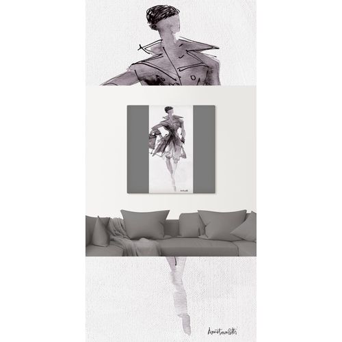 4062144338193 - Wandbild ARTLAND Mode Skizzenbuch VII Bilder Gr B H 30 cm x 60 cm Leinwandbild Mode Hochformat 1 St schwarz Bild Leinwandbild Kunstdrucke Bilder als Alubild Leinwandbild Wandaufkleber oder Poster in versch Größen