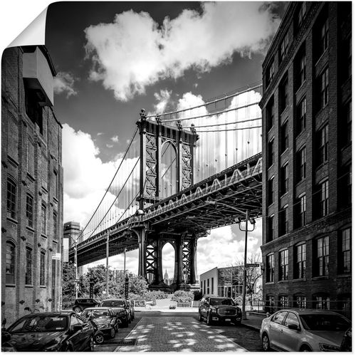 4062144122211 - Wandbild ARTLAND New York City Manhattan Bridge Bilder Gr B H 100 cm x 100 cm Poster Amerika 1 St schwarz Bild Kunstdruck Kunstdrucke Bilder als Alubild Leinwandbild Wandaufkleber oder Poster in versch Größen 4062144122211 - Wandbild ARTLAND New York City Manhattan Bridge Bilder Gr B H 100 cm x 100 cm Poster Amerika 1 St schwarz Bild Kunstdruck Kunstdrucke Bilder als Alubild Leinwandbild Wandaufkleber oder Poster in versch Größen