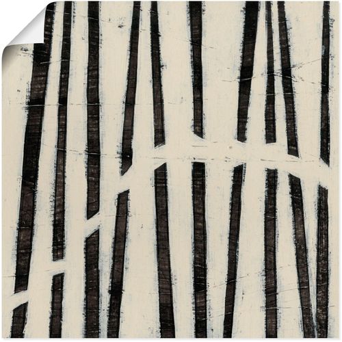 4058661371287 - Wandbild ARTLAND Hieroglyph I Bilder Gr B H 50 cm x 50 cm Poster Muster quadratisch 1 St beige (naturfarben) Bild Leinwandbild Kunstdrucke Bilder als Alubild Leinwandbild Wandaufkleber oder Poster in versch Größen
