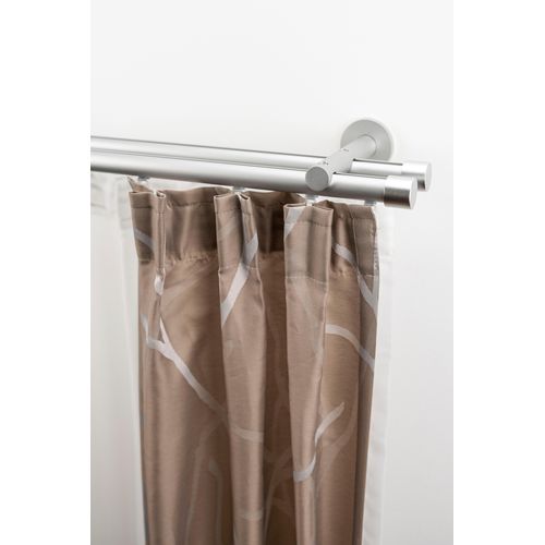 9002777451390 - Gardinenstange GARESA EASY Gardinenstangen Gr B L 60 cm x 540 cm Ø 20 mm 1 St 2 läufig silberfarben Kinder Gardinenstangen für Vorhanggarnitur-Innenlauf verlängerbar Wandmontage Kappe Aluminium 9002777451390 - Gardinenstange GARESA EASY Gardinenstangen Gr B L 60 cm x 540 cm Ø 20 mm 1 St 2 läufig silberfarben Kinder Gardinenstangen für Vorhanggarnitur-Innenlauf verlängerbar Wandmontage Kappe Aluminium