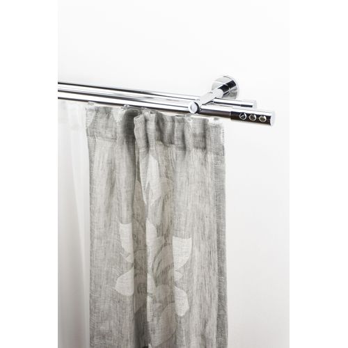 9002777457835 - Gardinenstange GARESA EASY Gardinenstangen Gr B L 67 cm x 350 cm Ø 20 mm 1 St 2 läufig grau (chromfarben) Gardinenstangen nach Maß Vorhanggarnitur verlängerbar Wandmontage Knopf mit 3 Löcher Alu 9002777457835 - Gardinenstange GARESA EASY Gardinenstangen Gr B L 67 cm x 350 cm Ø 20 mm 1 St 2 läufig grau (chromfarben) Gardinenstangen nach Maß Vorhanggarnitur verlängerbar Wandmontage Knopf mit 3 Löcher Alu