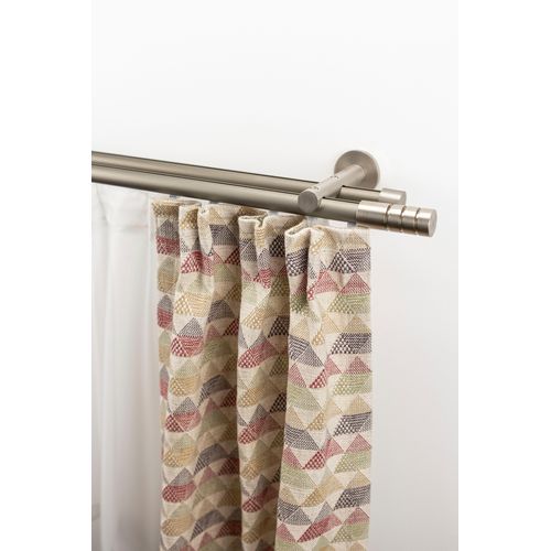 9002777453813 - Gardinenstange GARESA EASY Gardinenstangen Gr B L 65 cm x 410 cm Ø 20 mm 1 St 2 läufig goldfarben (aluminiumfarben nickelfarben) Gardinenstangen nach Maß Vorhanggarnitur verlängerbar Wandmontage Knopf mit Rillen Alu 9002777453813 - Gardinenstange GARESA EASY Gardinenstangen Gr B L 65 cm x 410 cm Ø 20 mm 1 St 2 läufig goldfarben (aluminiumfarben nickelfarben) Gardinenstangen nach Maß Vorhanggarnitur verlängerbar Wandmontage Knopf mit Rillen Alu