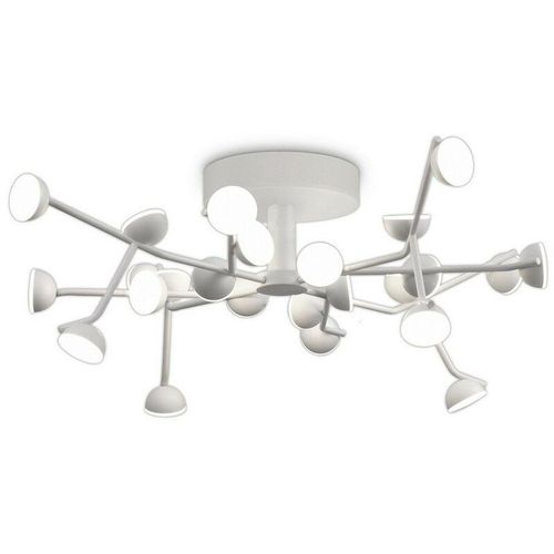 8435153264160 - Inspired Mantra - Adn - 24 Light Flush Deckenleuchte rund 658 cm 72 W LED 3000 K 3960 lm weiß