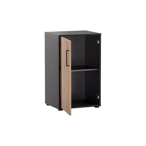 4027181119822 - Aktenschrank Aino 155719 schwarz 1 Fachboden 510 x 410 x 836 cm