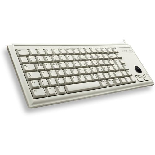 4025112037849 - CHERRY Tas G84-4400 mit Trackball USB US-Layout mit Euro (G84-4400LUBEU-0)