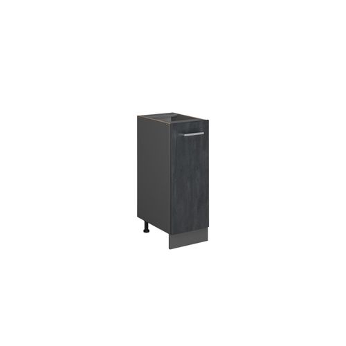 4066731404964 - Livinity Apothekerunterschrank R-Line Schwarz Beton Anthrazit 30 cm ohne Arbeitsplatte 4066731404964 - Livinity Apothekerunterschrank R-Line Schwarz Beton Anthrazit 30 cm ohne Arbeitsplatte