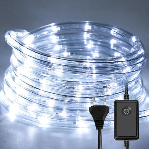 9475631361188 - Led Lichterschlauch Außen Innen Lichtschlauch Lichtleiste Lichterkette 30M Kaltweiß - Swanew