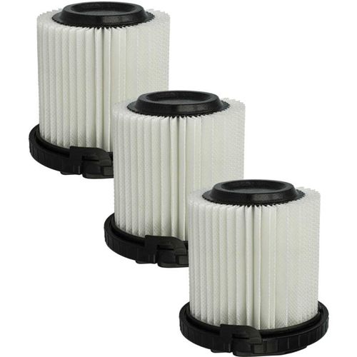 4068201467844 - 3x Feinfilter kompatibel mit Kärcher vc 5 Cordless Premium Premium Premium Parquet Staubsauger - Luftfilter Weiß - Vhbw