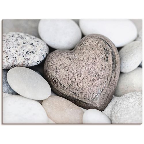 4057738312925 - Wandbild ARTLAND Steinherz Bilder Gr B H 40 cm x 30 cm Leinwandbild Zen Querformat 1 St grau Bild Leinwandbild Kunstdrucke Bilder als Alubild Leinwandbild Wandaufkleber oder Poster in versch Größen 4057738312925 - Wandbild ARTLAND Steinherz Bilder Gr B H 40 cm x 30 cm Leinwandbild Zen Querformat 1 St grau Bild Leinwandbild Kunstdrucke Bilder als Alubild Leinwandbild Wandaufkleber oder Poster in versch Größen