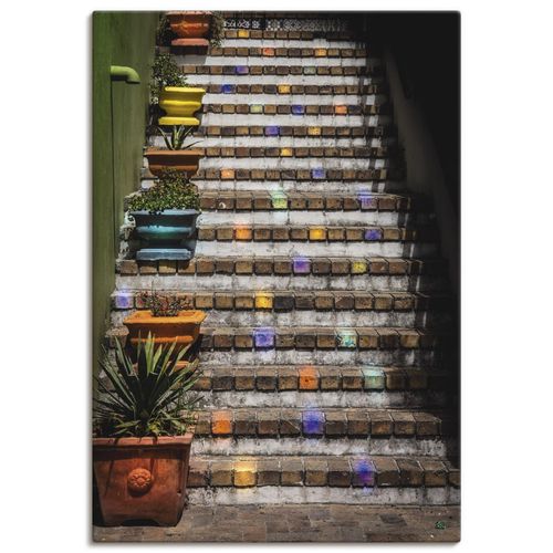 4062144363898 - Wandbild ARTLAND Die Treppe Bilder Gr B H 50 cm x 70 cm Leinwandbild Gebäude Hochformat 1 St bunt Bild Metallbild Metallbilder Bilder als Alubild Leinwandbild Wandaufkleber oder Poster in versch Größen 4062144363898 - Wandbild ARTLAND Die Treppe Bilder Gr B H 50 cm x 70 cm Leinwandbild Gebäude Hochformat 1 St bunt Bild Metallbild Metallbilder Bilder als Alubild Leinwandbild Wandaufkleber oder Poster in versch Größen