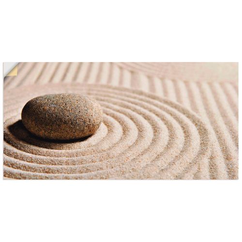 4057738295211 - Wandbild ARTLAND Mini Zen Garten - Sand Bilder Gr B H 60 cm x 30 cm Wandaufkleber - Vinyl Zen Querformat 1 St beige (naturfarben) Bild Poster Bilder als Leinwandbild Wandaufkleber oder in versch Größen 4057738295211 - Wandbild ARTLAND Mini Zen Garten - Sand Bilder Gr B H 60 cm x 30 cm Wandaufkleber - Vinyl Zen Querformat 1 St beige (naturfarben) Bild Poster Bilder als Leinwandbild Wandaufkleber oder in versch Größen