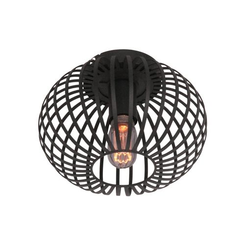 8718444959700 - Deckenlampe Aglio Ø 25 cm schwarz Metall