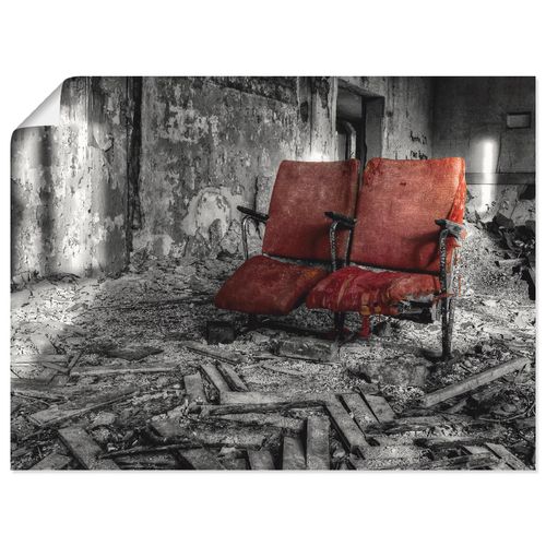 4059745128230 - Wandbild ARTLAND Lost Place - Zusammen Bilder Gr B H 40 cm x 30 cm Poster Architektonische Elemente Querformat 1 St schwarz Bild Poster Bilder als Alubild Leinwandbild Wandaufkleber oder in versch Größen