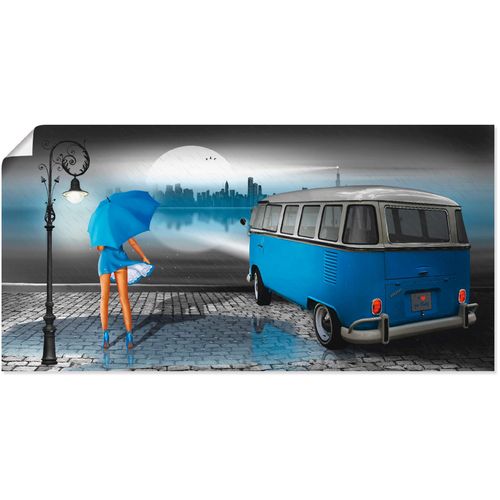 4059745700283 - Wandbild ARTLAND Regennacht in Blau mit Bulli T1 Bilder Gr B H 40 cm x 20 cm Poster Auto 1 St blau Bild Kunstdruck Leinwandbild Kunstdrucke Bilder als Alubild Leinwandbild Wandaufkleber oder Poster in versch Größen 4059745700283 - Wandbild ARTLAND Regennacht in Blau mit Bulli T1 Bilder Gr B H 40 cm x 20 cm Poster Auto 1 St blau Bild Kunstdruck Leinwandbild Kunstdrucke Bilder als Alubild Leinwandbild Wandaufkleber oder Poster in versch Größen