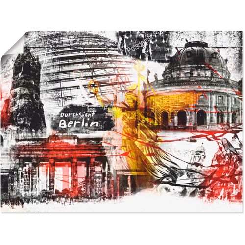4055327586405 - Wandbild ARTLAND Berlin Skyline Collage VI Bilder Gr B H 60 cm x 45 cm Poster Architektonische Elemente 1 St schwarz Bild Kunstdruck Kunstdrucke Bilder als Leinwandbild Wandaufkleber oder Poster in versch Größen 4055327586405 - Wandbild ARTLAND Berlin Skyline Collage VI Bilder Gr B H 60 cm x 45 cm Poster Architektonische Elemente 1 St schwarz Bild Kunstdruck Kunstdrucke Bilder als Leinwandbild Wandaufkleber oder Poster in versch Größen