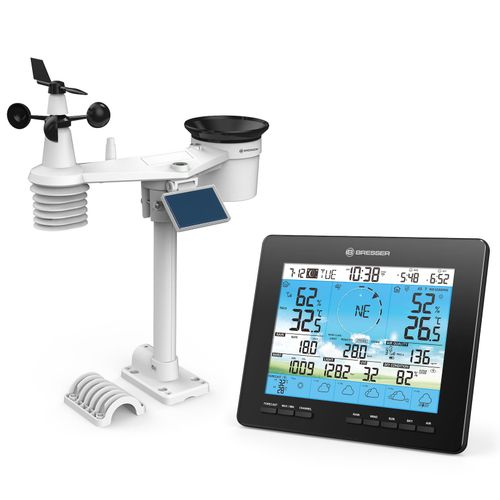 4007922071848 - BRESSER 6-Tage 4CAST PRO WLAN-Wetterstation 7-in-1 solar