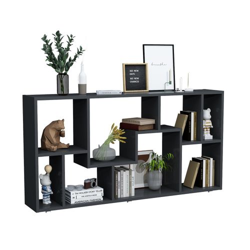 4051814427343 - Standregal Holz Standregal Bücherregal Medienregal Aufbewahrung Raumteiler Deko Regal Lanisa L Gr 116 weiß B116cm H58cm T20cm Holzwerkstoff Holz Spanplatte Regale 4051814427343 - Standregal Holz Standregal Bücherregal Medienregal Aufbewahrung Raumteiler Deko Regal Lanisa L Gr 116 weiß B116cm H58cm T20cm Holzwerkstoff Holz Spanplatte Regale