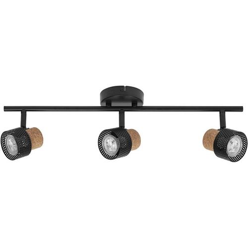 4058075828728 - Ledvance - decor spot cork 3 x 34W 690lm schwarz Spotleuchte verstellbare Köpfe vielseitig anwendbar Innenraumspot austauschbare LED-Lampen