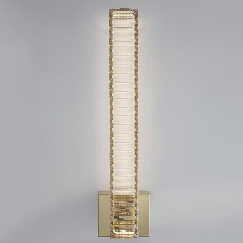 5212017435095 - Led Wandleuchte Aurelia in Gold und Transparent 19W - yellow - Nova Luce