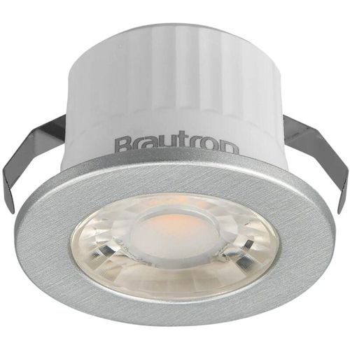 5949097717444 - Braytron - led Einbauspot Minispot 3 Watt silber IP54 warmweiß (3000 k)