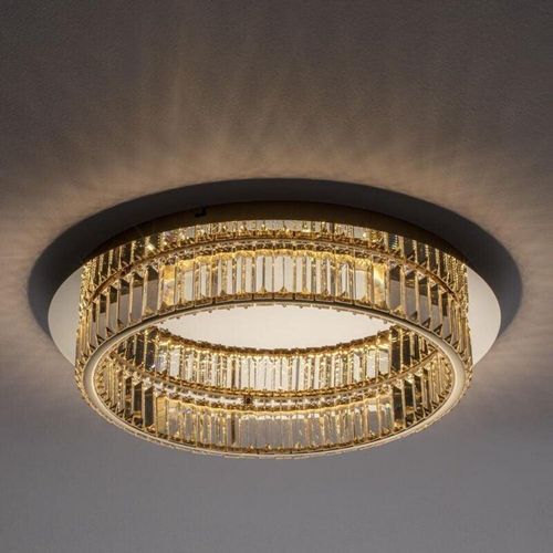 5212017435231 - Led Deckenleuchte Aurelia in Gold und Transparent 29W - yellow - Nova Luce