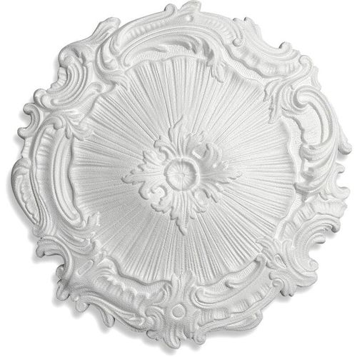 4007155830601 - Saarpor - Decosa Rosette Eleonora weiß ø 41 cm - 3 Stück - white